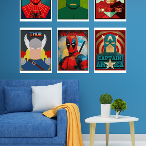 Marvel - Avengers Wall Posters (Pack of 6)