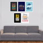 Motivational Wall Posters - Pack of 5