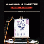 Desk Calendar 2025 - Tamil Music Directors