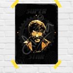 Superstar - Coolie - A3 Wall Poster - without Frame