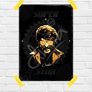 Superstar - Coolie - A3 Wall Poster - without Frame