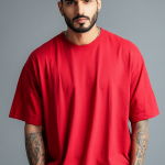 Oversized T-shirt - Red
