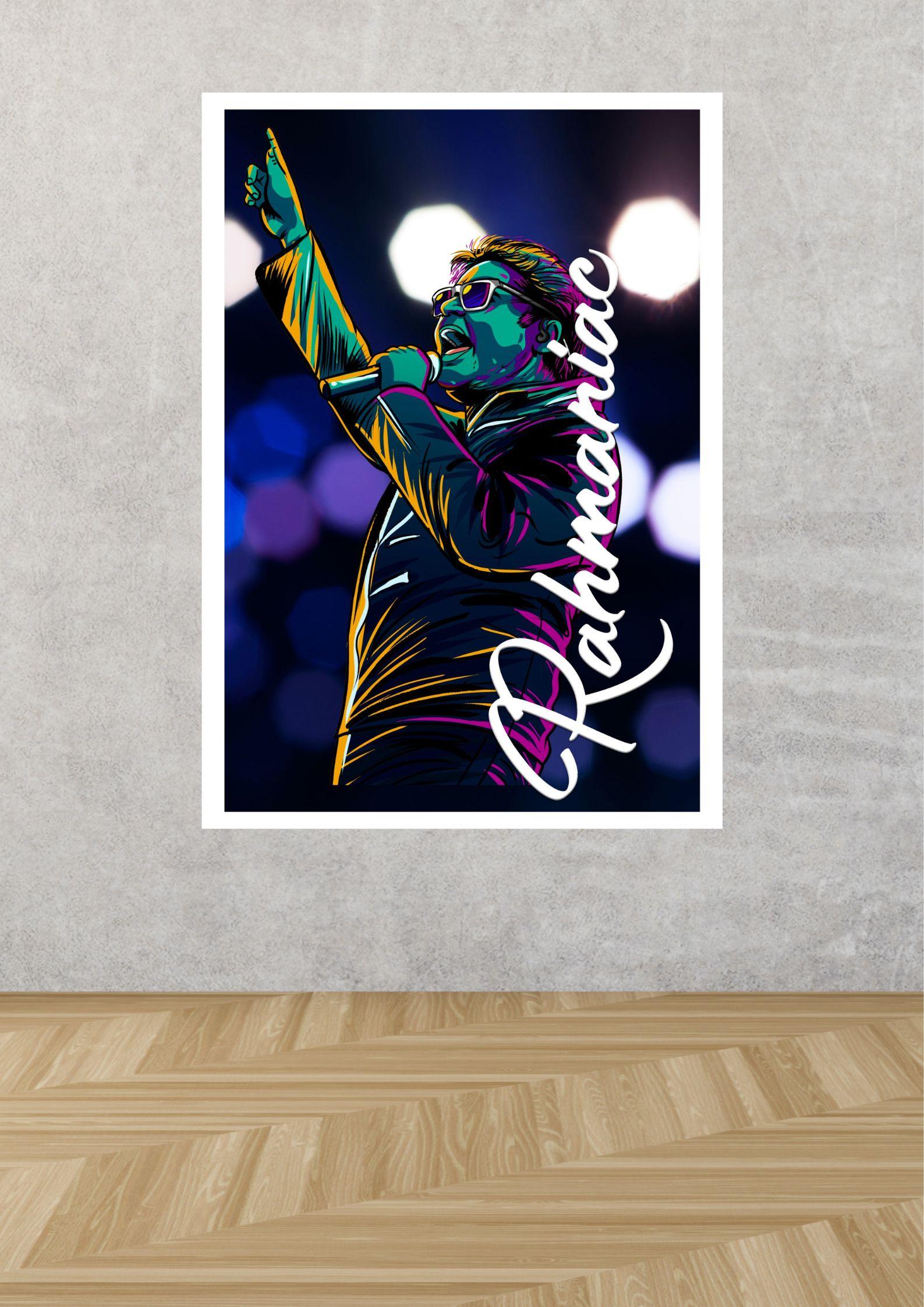 Rahmaniac - A3 Wall Poster